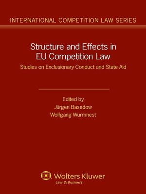 cover image of Structure and Effects in EU Competition Law